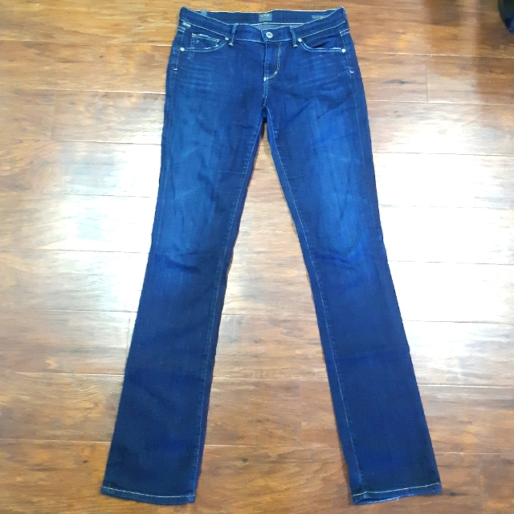 CoH Ava low rise straight leg blue jeans
